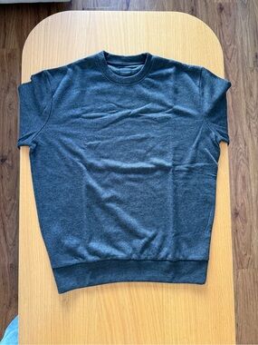 Doppelgänger - M - Men's Crewneck Sweater in Charcoal Gray